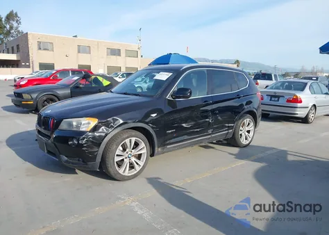 2012 BMW X3 xDrive35I z USA, uszkodzony, nr VIN 5UXWX7C54CL889263